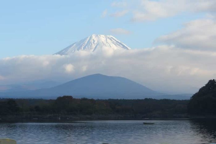 富士山の姿が大きく変わっていきます。