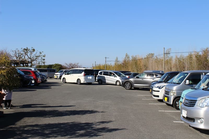 和泉リサイクル環境公園の無料駐車場です。