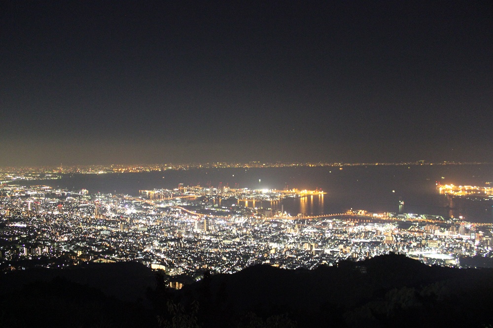 掬星台 アクセス 駐車場 兵庫県随一の夜景スポット 気まぐれファミリー弾丸旅物語