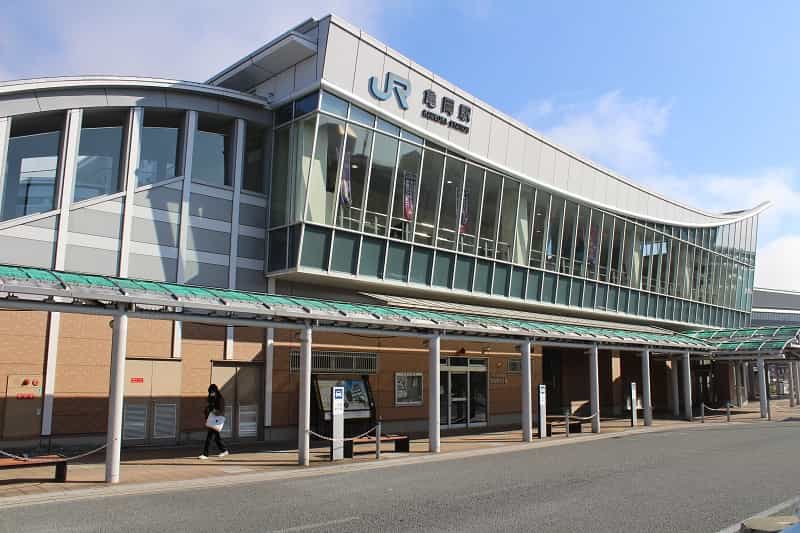 JR嵯峨野線の亀岡駅です。